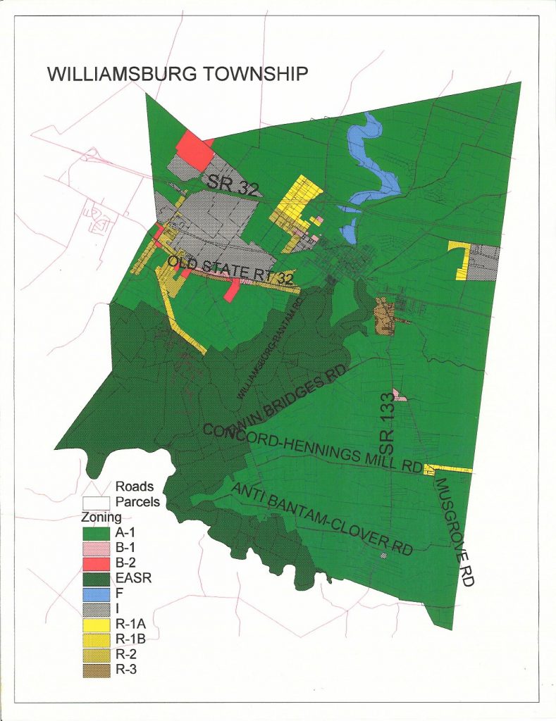 peters township zoning map